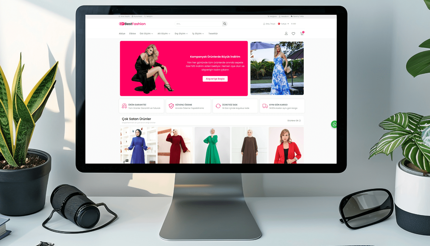 Fashion web sitesi