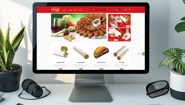 Çiğ köfte Web Sitesi