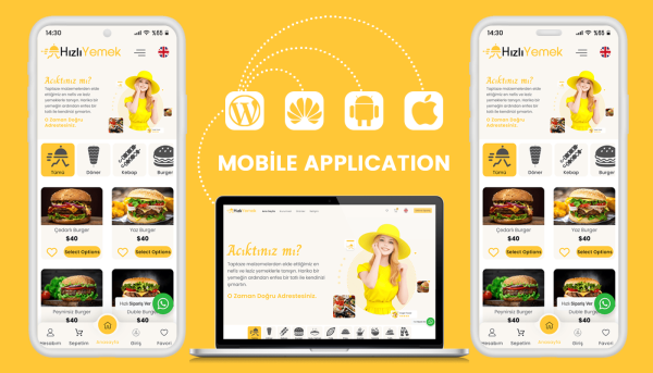 Hızlı Yemek Mobil App