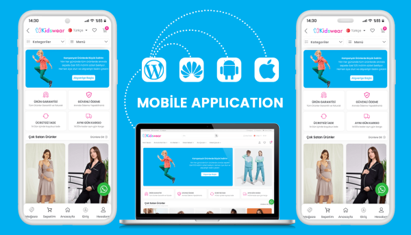 Kidswear Mobil Uygulaması