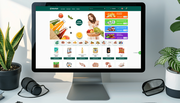 Market web sitesi