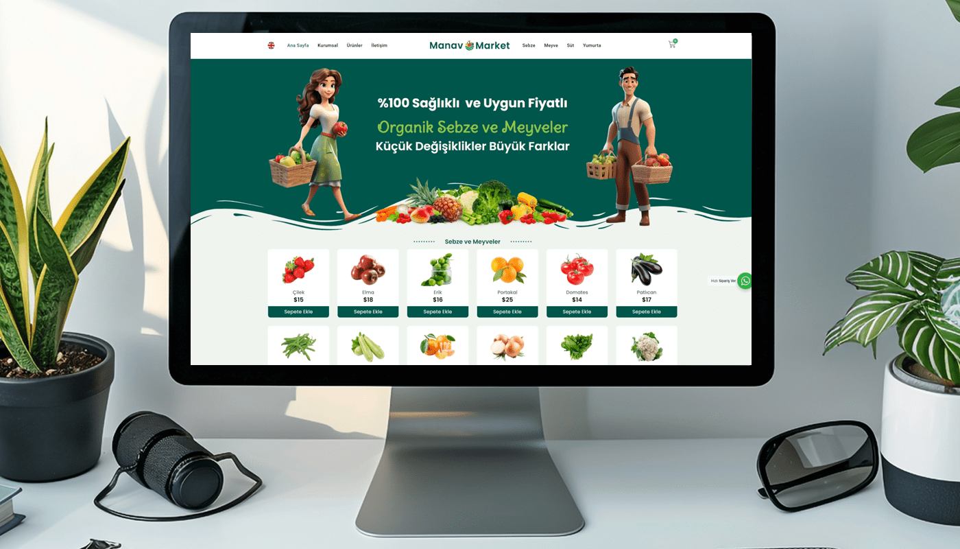 Manav web sitesi